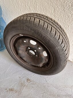 Letní sada plechových kol – Škoda Fabia I – 2000 Kč - 2