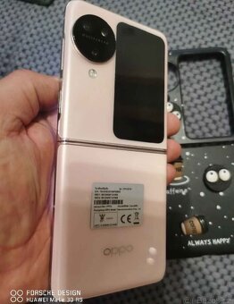 Oppo Find N3 Flip s pouzdrem folie na obou displejich - 2