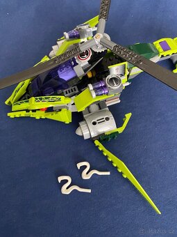 Prodám Lego Ninjago 9443 Hadí Vrtulník - 2