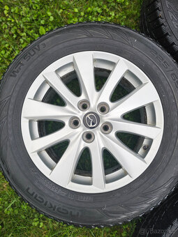 Original ALU kola 17" Mazda CX-5 s pneu - 2