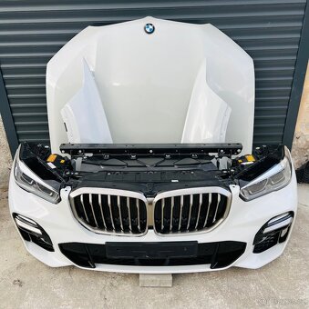 BMW X5 G05 kapota laser světla chladiče blatníky naraznik - 2