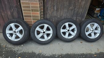 Zimní komplet VW alu 15" + Continental WinterContact - 2
