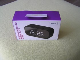 Bluetooth reproduktor s radio budíkem SETTY MIRROR GB - 200 - 2