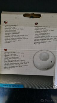 STROPNÍ SENZOR, POHYBOVÉ ČIDLO, SVĚTLO - 2