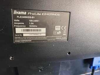 Prodam starší monitor Iiyama ProLite E2409HDS-B1 - 2