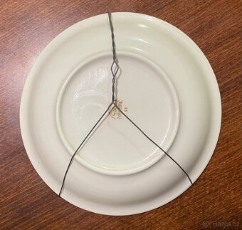 Starý malovaný talíř Ditmar Urbach - 2