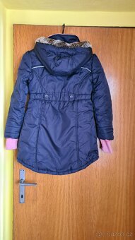 Dívčí zimní kabátek vel 134-140 - 2