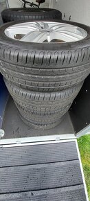 Letní sada 5x112 R17 , 215/55/17 Pirelli cinturato p7 - 2