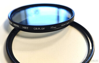 Filtry 77 mm - HOYA CPOL + BW UV - 2