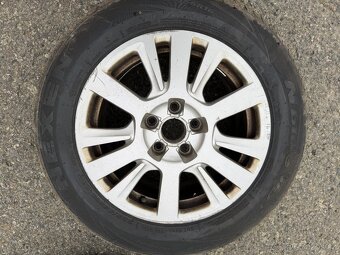 Alu kola 5x112 Audi + letní pneu 225/55 R16 - 2