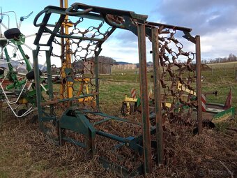 Luční brány zza traktor - 2