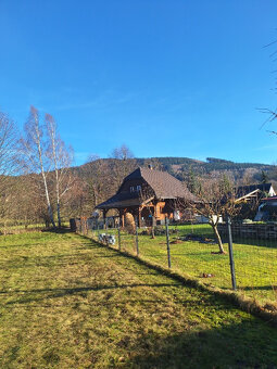 Roubený dům CHKO Beskydy. - 2