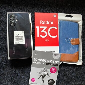 Redmi 13C5G + příslušenství - 2