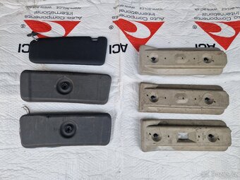 BMW e30 kryty zadních světel chrom/plast - 2