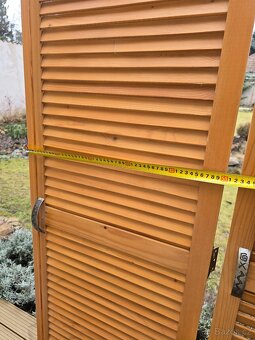 Lamelové dveře 3ks - 2