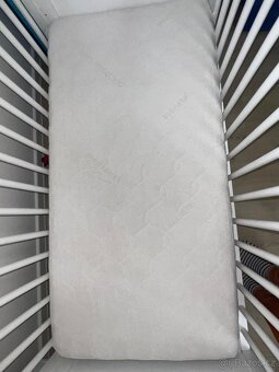 Dětská Postýlka, matrace, hnízdečko, dečka, dva polštářky, 1 - 2