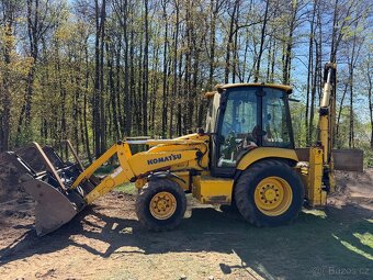 traktorbagr Komatsu WB93R - 2