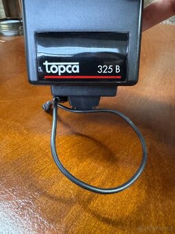 Topca 325 B – vintage externí blesk s kabelem - 2
