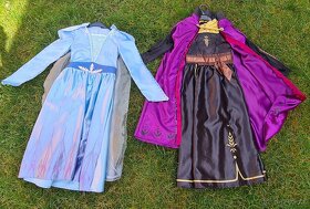 Šaty Anna,Elsa Ledove království II vel 140 - 2