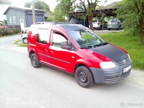 VW Caddy  - stahovací střecha SLEVA  - 2