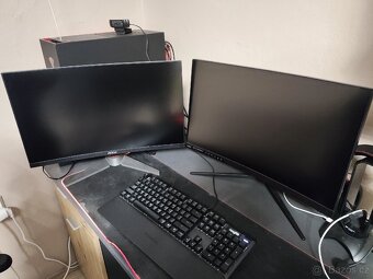 2x MSI prohlý monitor 24" - 2