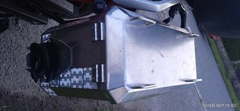 Kufry na motorku alu Milanek,zamikatelne - 2