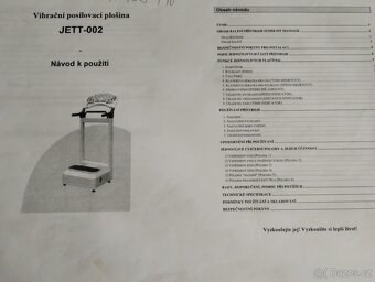 Vibrační plošina JETT-002 - 2