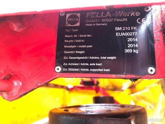 Čelní disková sekačka Fella - 2
