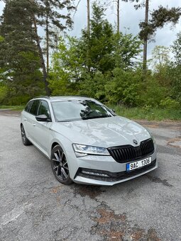 Škoda Superb Sportline 2.0 TDI 147kW 2022, DPH - 2
