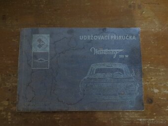 Wartburg dílenská příručka + brzdové destičky - 2
