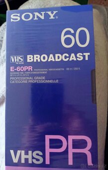 VHS kazeta Sony - 2