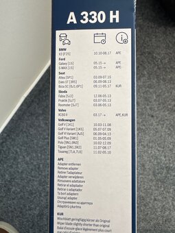 Zadní stěrač vw golf , Ford smax, Fabia, polo.. - 2