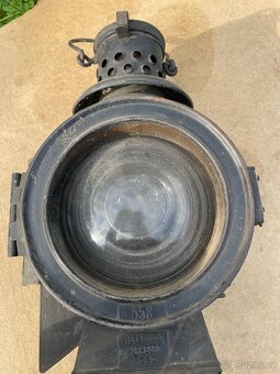 Světlo z parní lokomotivy, petrolejka - 2