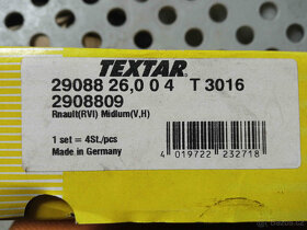 brzdové desky TEXTAR 29088 RVI MIDLUM, DAF LF45 - 2