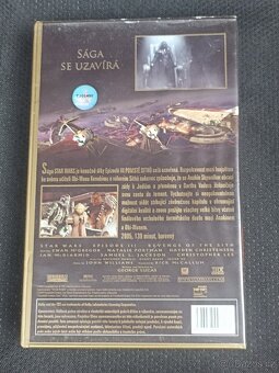 Originální VHS kazeta  Star Wars 3 - Pomsta Sithů - 2