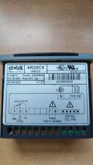 Panelový termostat Dixell XR20CX - 2