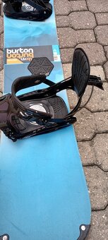 Snowboard Burton, 150 cm + vázání - 2