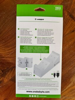 Xbox One S/X nabíjeci stanice + 2x baterie, NOVÉ - 2