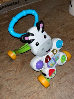Interaktivní chodítko Fisher Price- zebra - 2