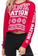 Krásné tricko crop top mikina Pink Victoria's Secret - 2