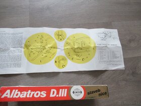 Modely Albatros DIII a TU-72 - 2