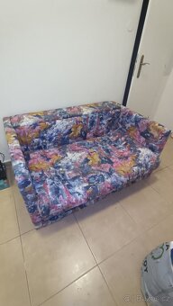 IKEA rozkládací gauč a úložným prostorem za odvoz - 2