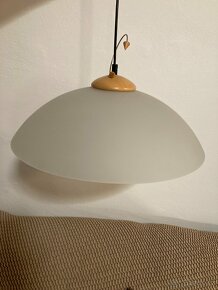 Prodám Závěsný Lustr Mléčné sklo - 2