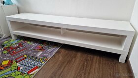 IKEA LACK TV stolek, bílá, nová, 160x35x36 cm - 2