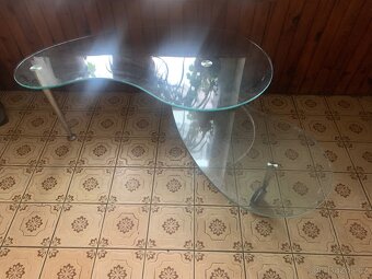 Prodám skleněný stolek - 2