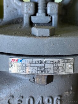 Uzavírací ventil na páru - 2