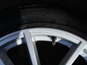 Original ALU kolo BMW 17" 7,5J ET30 + pneu 225/45/R17 - 2