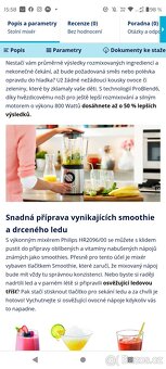 Philips blender sklo kov - 2