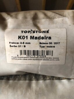 Říční kamínek madeira - 2