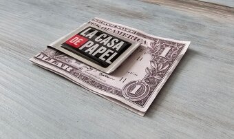 Spona na bankovky LA CASA DE PAPEL - Nová, nepoužitá - 2